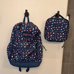 Jansport Backpack and Lunchbox Bundle